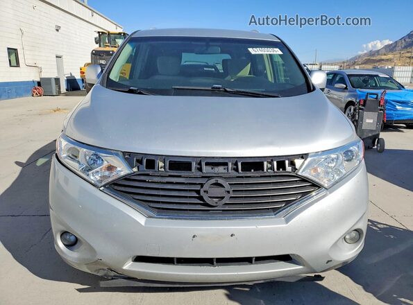 JN8AE2KP4G9156788 2016 NISSAN QUEST Silver Widok z tyłu