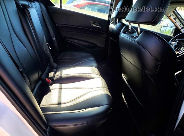 19UDE2F30LA007448 2020 ACURA ILX White Rear seats view