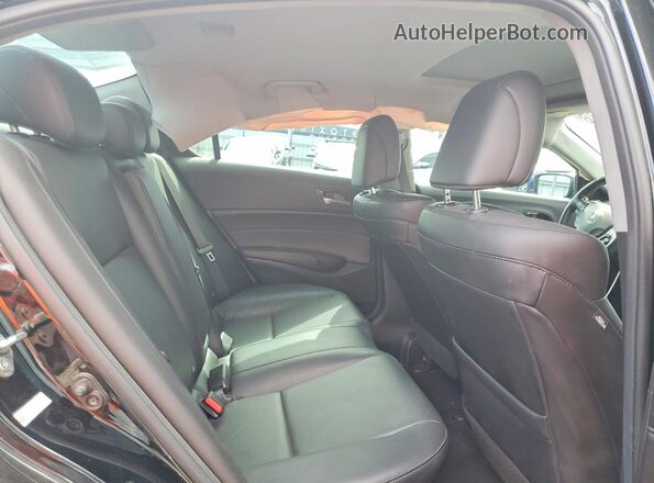 19UDE2F32HA001822 2017 ACURA ILX Black Հետևի նստատեղերի տեսք