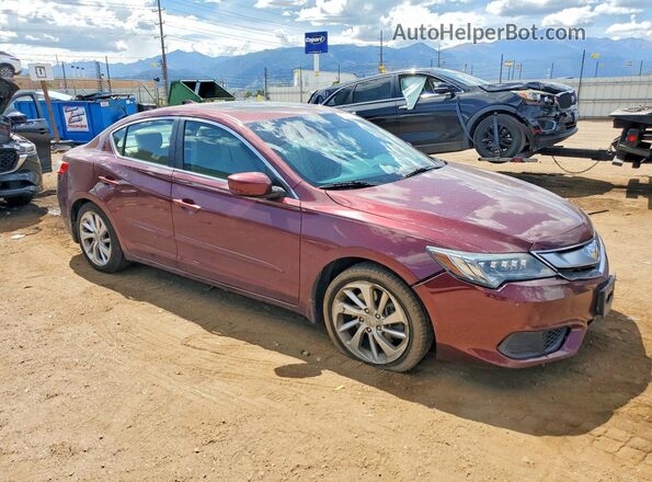 19UDE2F72GA006813 2016 ACURA ILX Burgundy წინა მარჯვენა