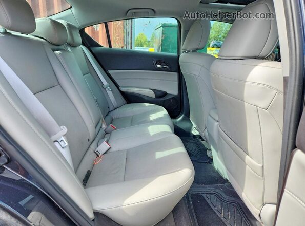 19UDE2F73GA802325 2016 ACURA ILX Gray Widok tylnych siedzeń
