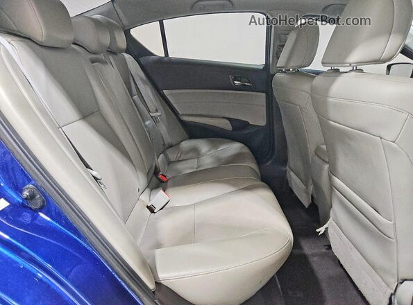 19UDE2F79GA022197 2016 ACURA ILX Blue Widok tylnych siedzeń