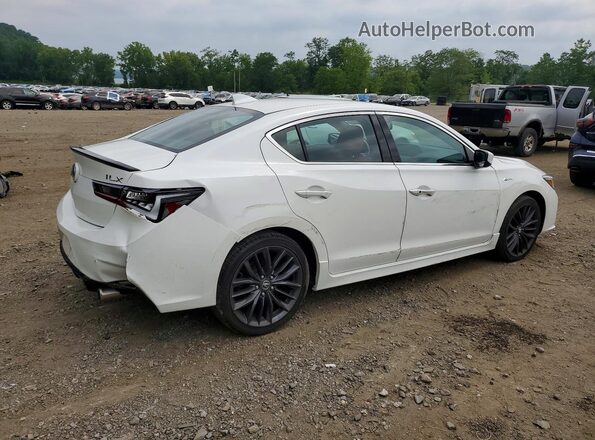 19UDE2F82LA011898 2020 ACURA ILX White უკანა მარჯვენა