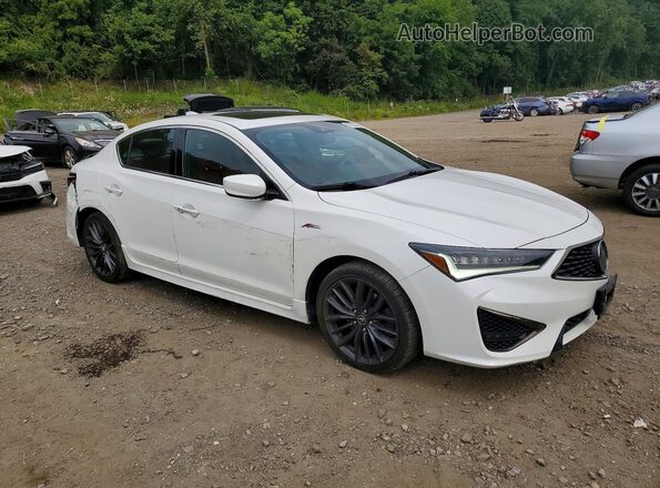 19UDE2F82LA011898 2020 ACURA ILX White წინა მარჯვენა