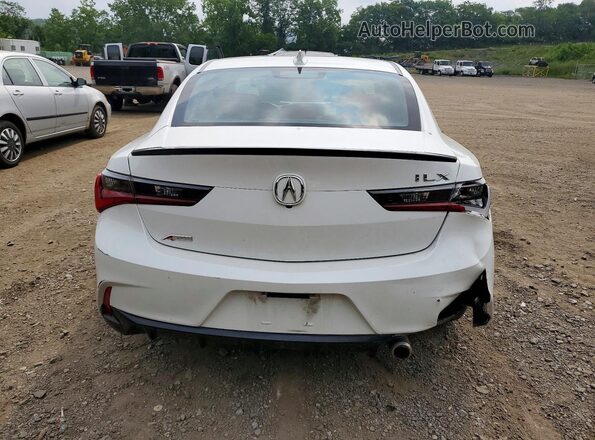 19UDE2F82LA011898 2020 ACURA ILX White უკანა ხედი