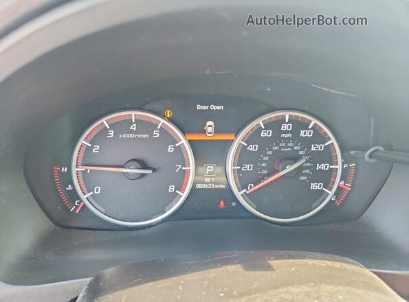 19UDE2F8XKA005183 2019 ACURA ILX White Սարքավորումների վահանակի տեսք