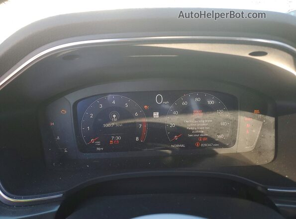 19UDE4G71SA004263 2025 ACURA INTEGRA Белый Вид щитка приборов