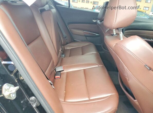19UUB1F30GA016093 2016 ACURA TLX Black Rear seats view