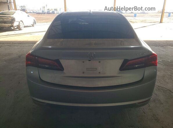 19UUB1F31HA002916 2017 ACURA TLX Silver Vista trasera