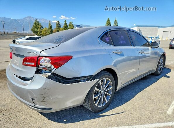 19UUB1F33JA009694 2018 ACURA TLX Silver Հետևի աջ