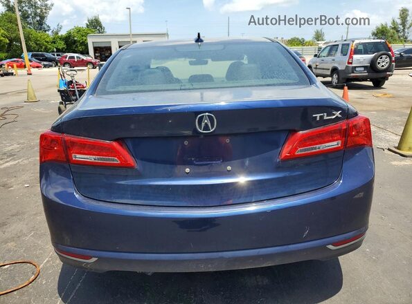 19UUB1F33LA001467 2020 ACURA TLX Blue უკანა ხედი