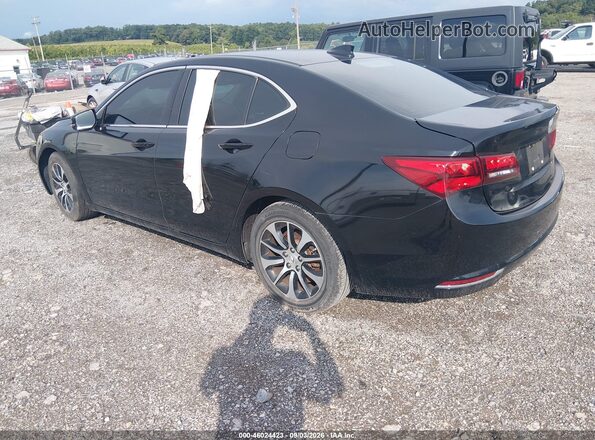 19UUB1F35GA001637 2016 ACURA TLX Black Задня ліва чверть
