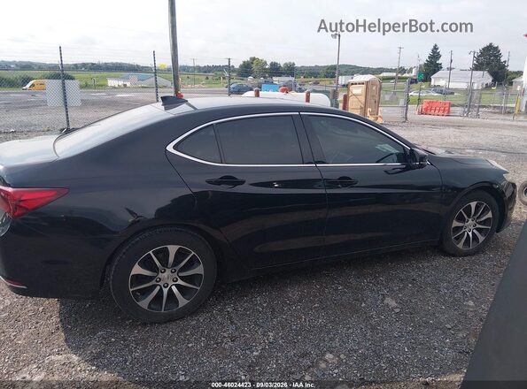 19UUB1F35GA001637 2016 ACURA TLX Black Вид задньої частини салону