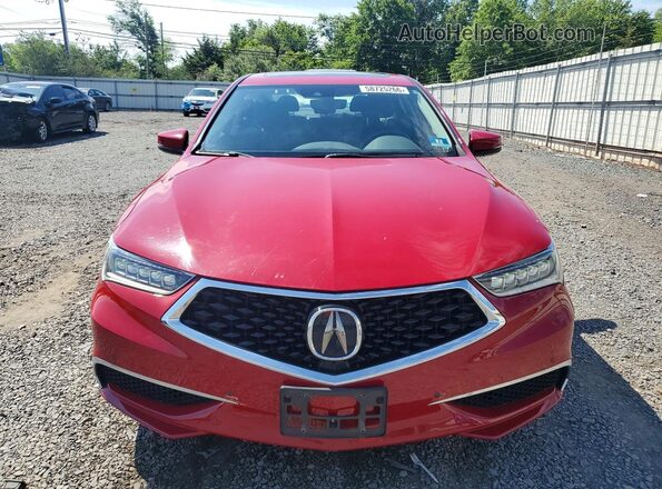 19UUB1F37JA001470 2018 ACURA TLX Red Front view