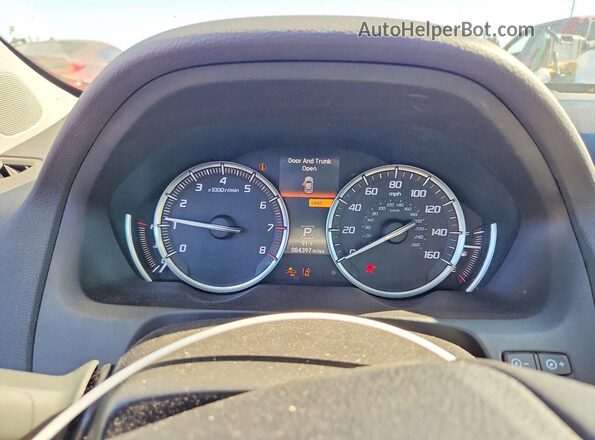 19UUB1F54GA008984 2016 ACURA TLX Gray Vista del cuadro de instrumentos