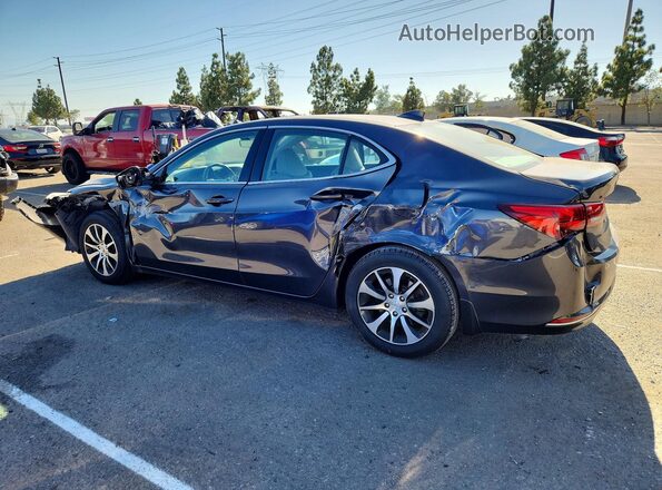 19UUB1F54GA008984 2016 ACURA TLX Gray Trasero izquierdo