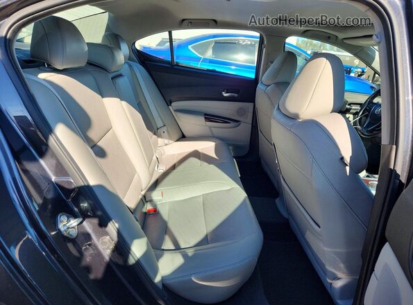 19UUB1F54GA008984 2016 ACURA TLX Gray Vista de los asientos traseros