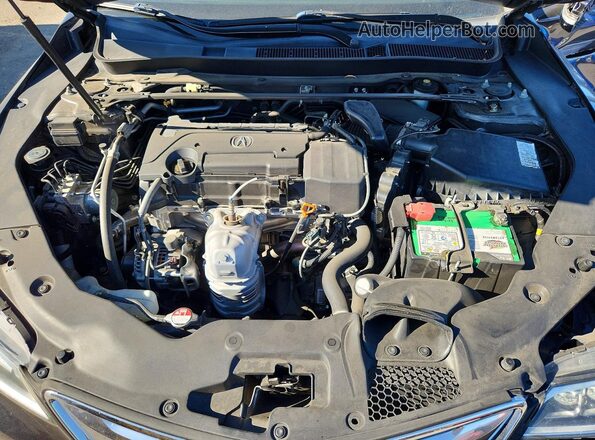 19UUB1F54GA008984 2016 ACURA TLX Gray Vista interior trasera