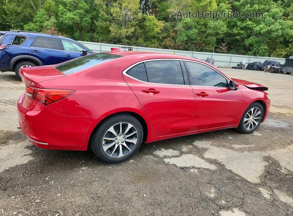 19UUB1F54HA010851 2017 ACURA TLX Red უკანა მარჯვენა