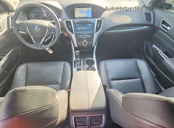 19UUB1F55KA002698 2019 ACURA TLX Black Widok deski rozdzielczej