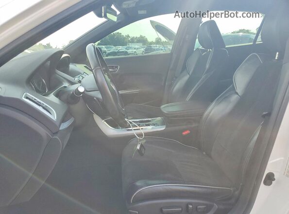 19UUB1F64LA012939 2020 ACURA TLX White Widok wnętrza z przodu