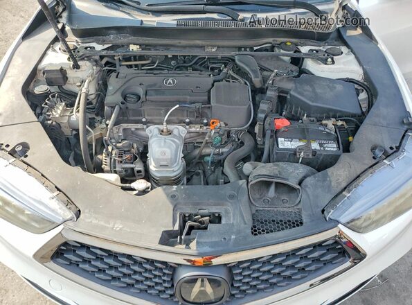 19UUB1F64LA012939 2020 ACURA TLX White Widok wnętrza z tyłu