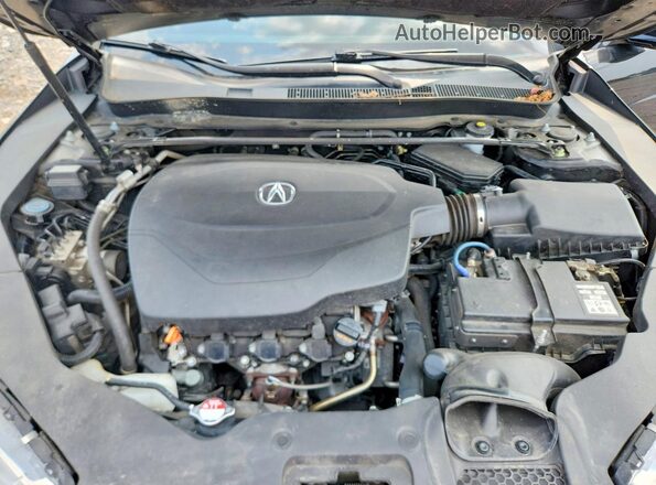 19UUB2F31KA001181 2019 ACURA TLX Black Սալոնի հետևի տեսք