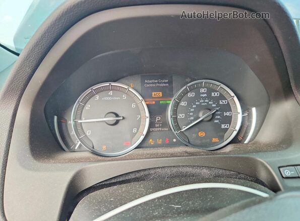 19UUB2F31KA001181 2019 ACURA TLX Black Սարքավորումների վահանակի տեսք