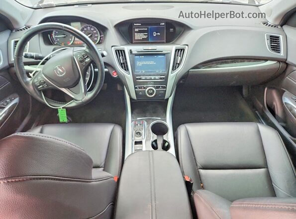 19UUB2F31KA001181 2019 ACURA TLX Black Առջևի վահանակի տեսք