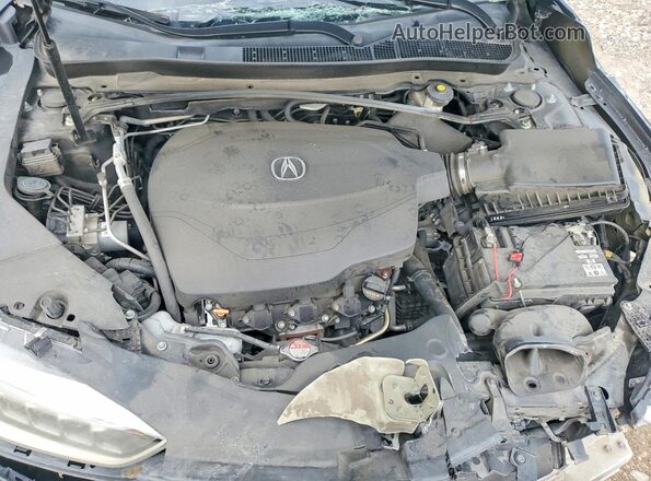 19UUB2F31KA007529 2019 ACURA TLX Black Rear interior view