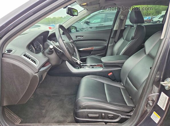 19UUB2F34GA009153 2016 ACURA TLX Серый Вид салона спереди