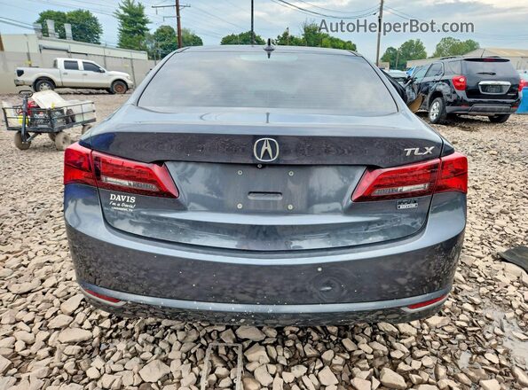 19UUB2F34GA009153 2016 ACURA TLX Серый Вид сзади