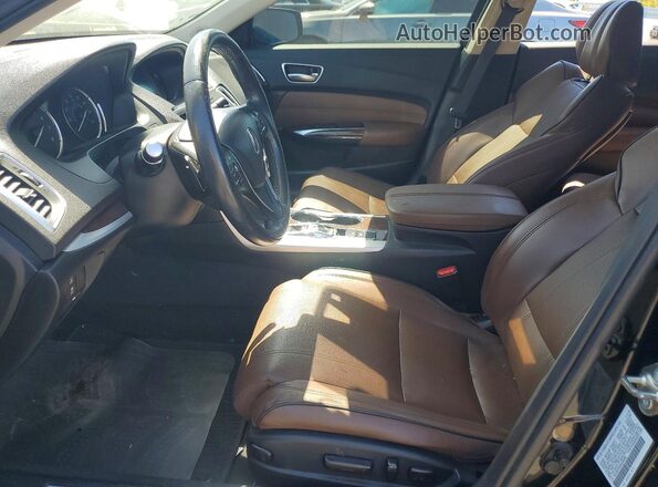 19UUB2F42KA009380 2019 ACURA TLX Black Вид салону спереду
