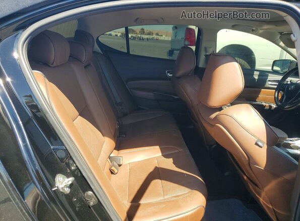 19UUB2F42KA009380 2019 ACURA TLX Black Вид задніх сидінь