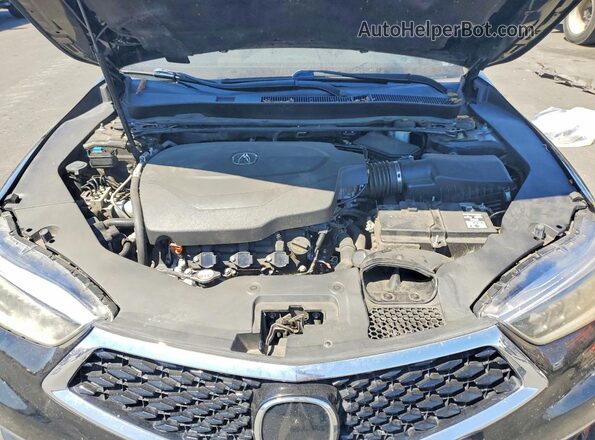 19UUB2F42KA009380 2019 ACURA TLX Black Вид задньої частини салону