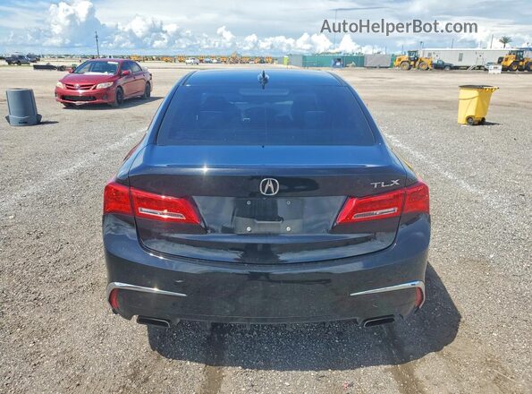 19UUB2F44LA000682 2020 ACURA TLX Charcoal უკანა ხედი