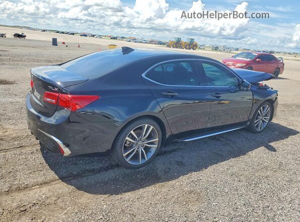 19UUB2F44LA000682 2020 ACURA TLX Charcoal უკანა მარჯვენა