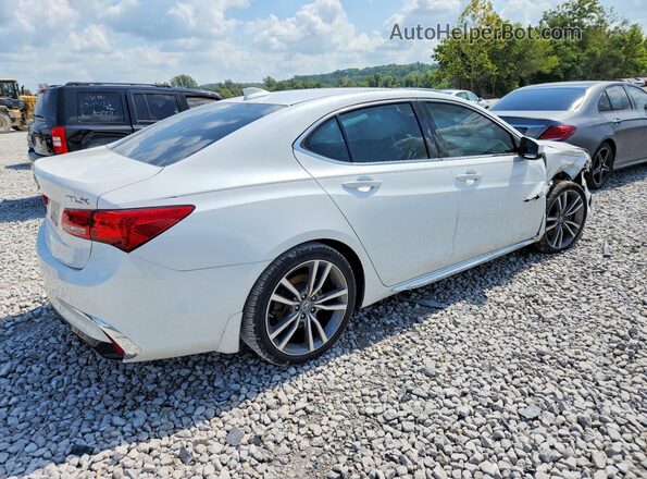 19UUB2F44LA002576 2020 ACURA TLX White Հետևի աջ