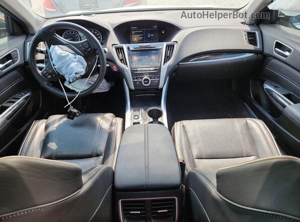 19UUB2F44LA002576 2020 ACURA TLX White Առջևի վահանակի տեսք