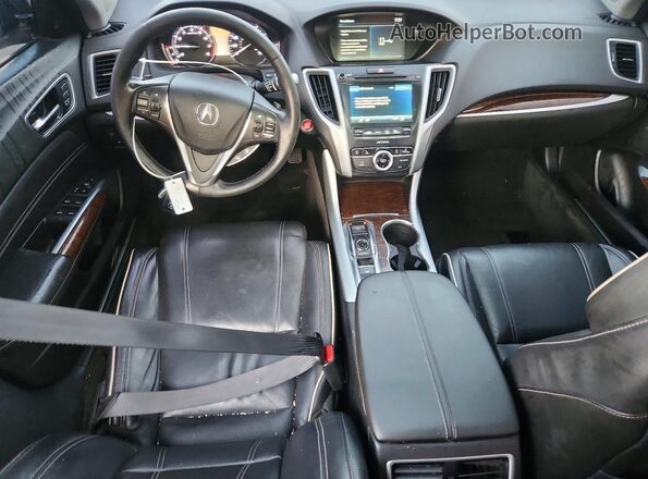 19UUB2F50JA011099 2018 ACURA TLX Silver Widok deski rozdzielczej