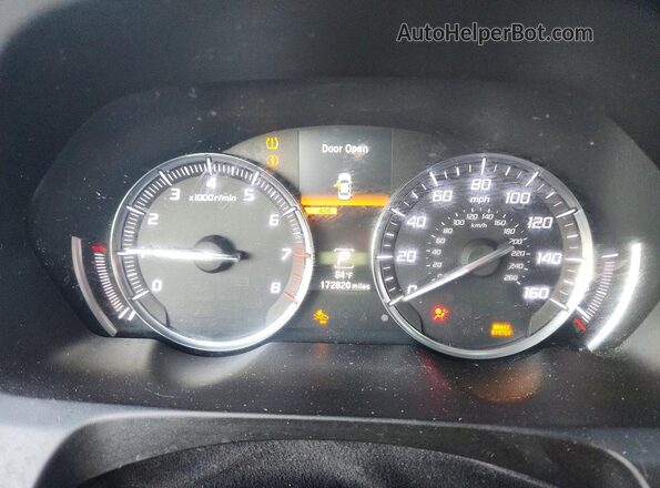 19UUB2F50JA011099 2018 ACURA TLX Silver Widok zestawu wskaźników