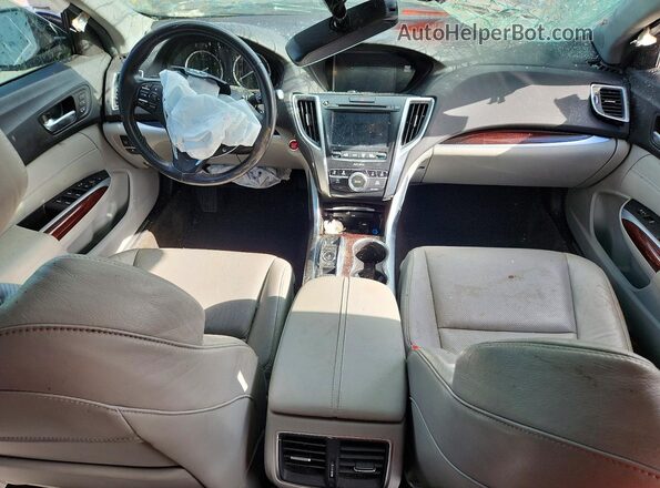 19UUB2F52GA001764 2016 ACURA TLX Blue Widok deski rozdzielczej
