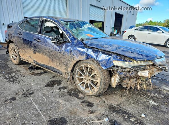 19UUB2F52GA001764 2016 ACURA TLX Blue Przód prawy