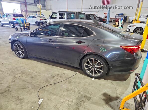 19UUB2F56GA010533 2016 ACURA TLX Charcoal Задня ліва чверть
