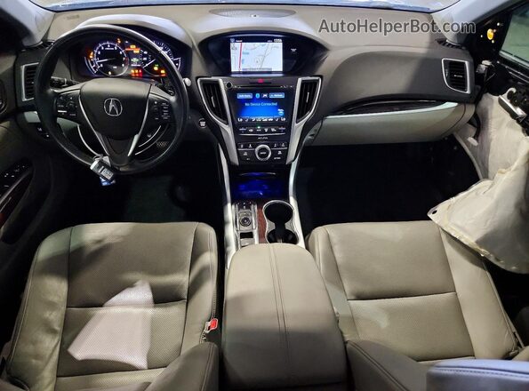 19UUB2F56GA010533 2016 ACURA TLX Charcoal Вид панелі приладів