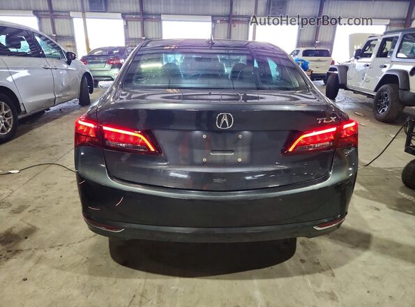 19UUB2F56GA010533 2016 ACURA TLX Charcoal Вид ззаду