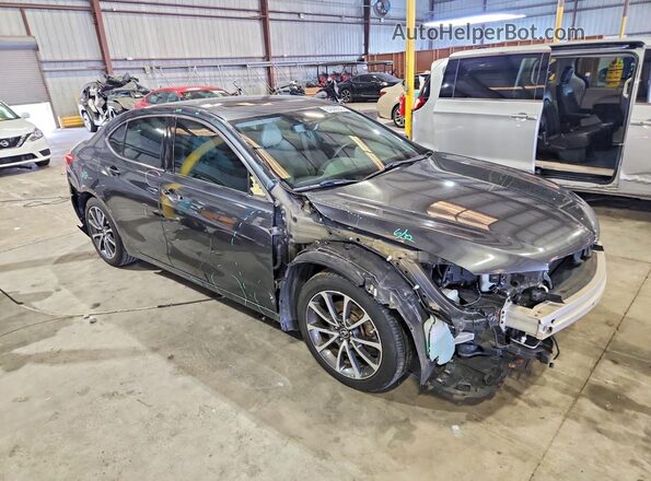 19UUB2F56GA010533 2016 ACURA TLX Charcoal Передня права чверть