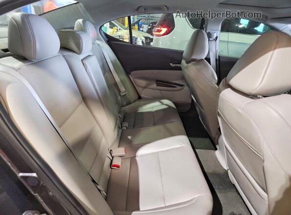 19UUB2F56GA010533 2016 ACURA TLX Charcoal Вид задніх сидінь