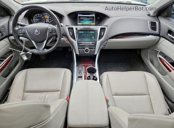 19UUB2F57GA010640 2016 ACURA TLX White წინა პანელის ხედი