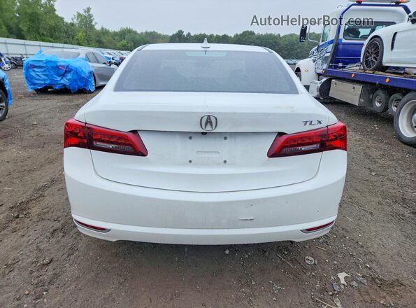 19UUB2F57GA010640 2016 ACURA TLX White უკანა ხედი